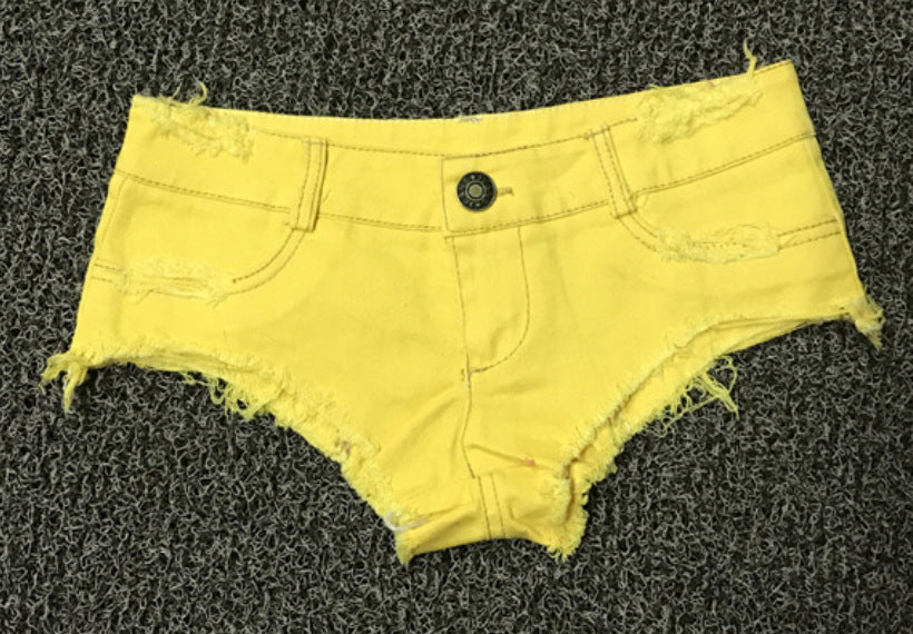 Skinny Micro Shorts For Sultry Pole Dancing