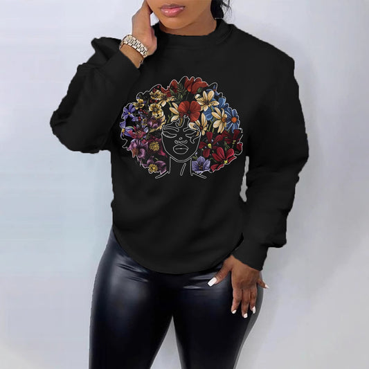 Dame Europæisk og Amerikansk Rundhalset Sweater