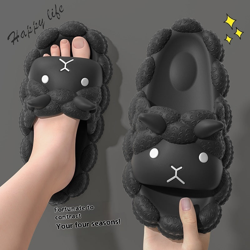 Cute Lamb Women's Summer Indoor Slippers