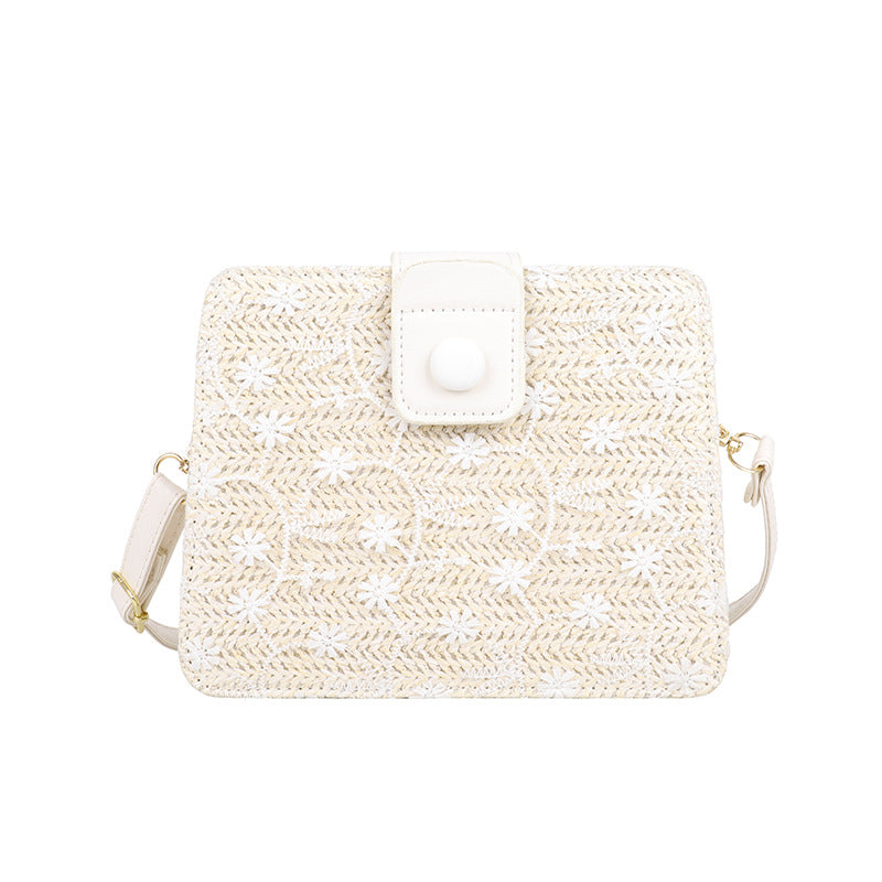 Casual Fashion Braided Shoulder Crossbody Bag