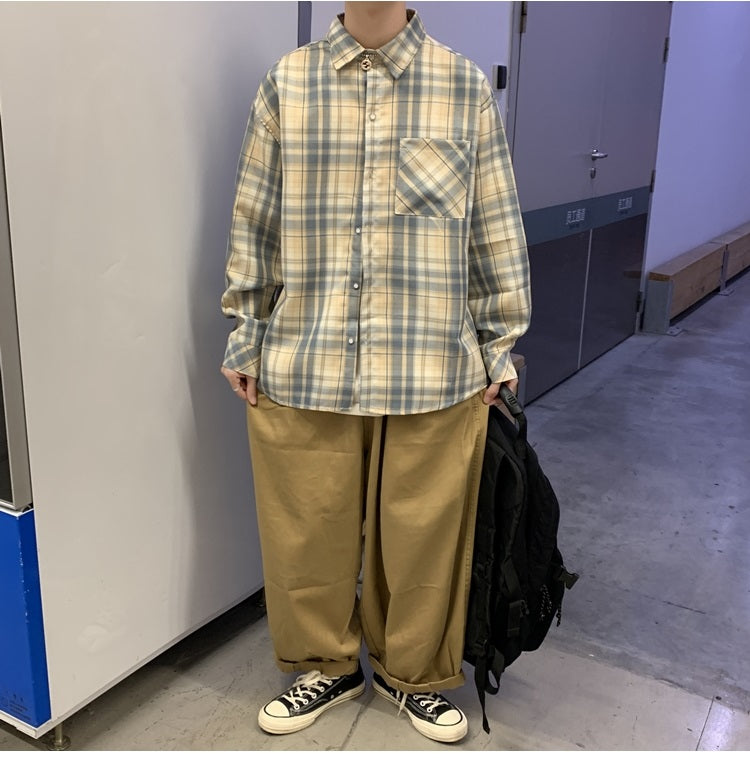 Long-sleeved Shirt Youth Trend  Coat