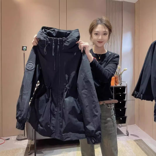Casual Mid-length Outdoor Jacket Coat