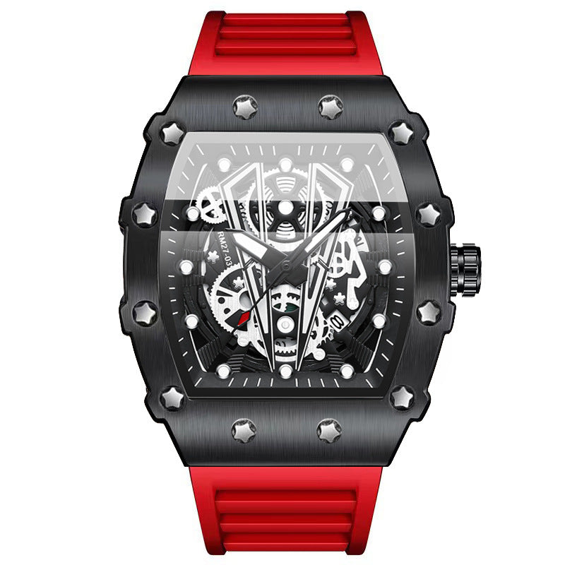 Bucket Shaped Quick Waterproof Men's Quartz Watch