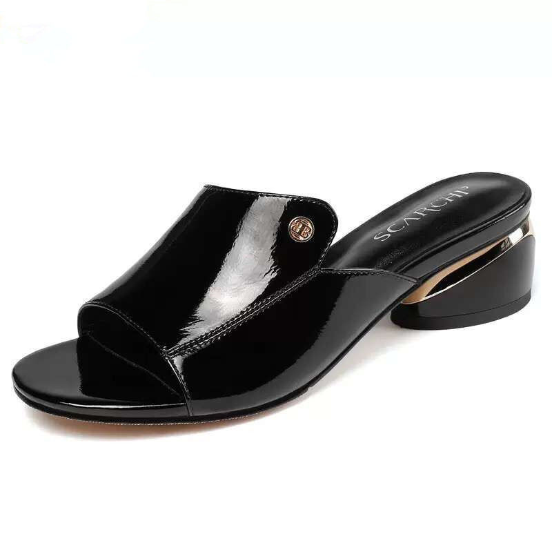 match Casual Women's Shoes Leather Sandals