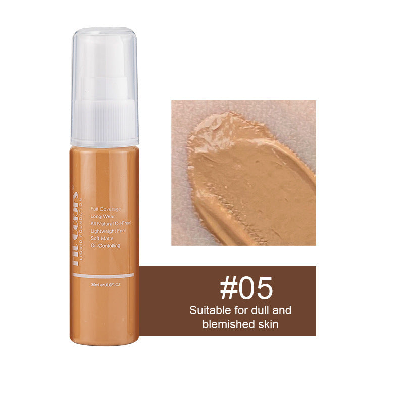 8-Color 30ml Matte Foundation Lotion