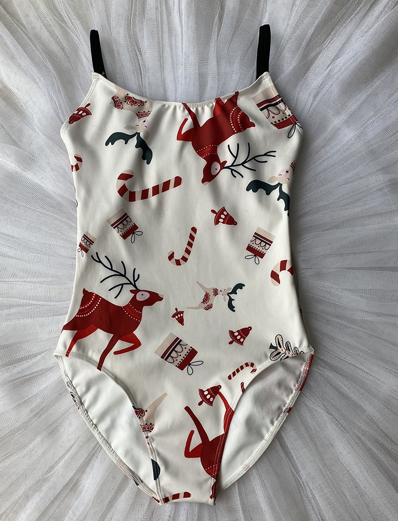 Ballet Print One-piece Leotards