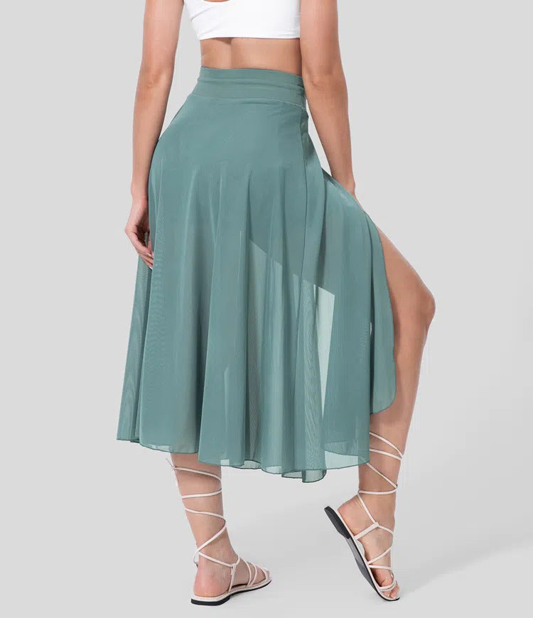 Women's Urban Fashion Romper Skirt Safety Pants
