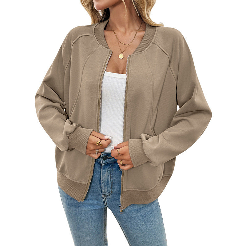 Idle Style Casual Loose Jacket Coat Women's