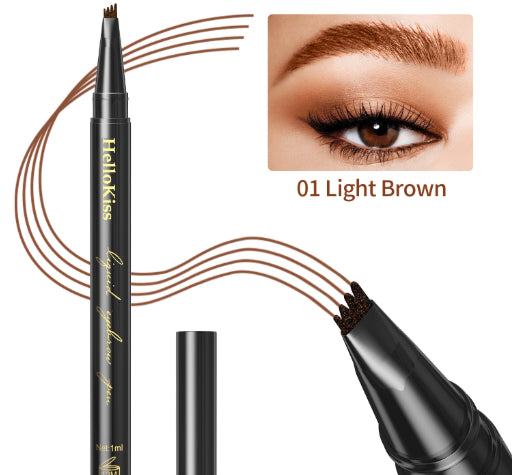 Hellokiss Four-fork Water Waterproof Wild Ultra-fine Eyebrow Pencil Eyebrow Pencil