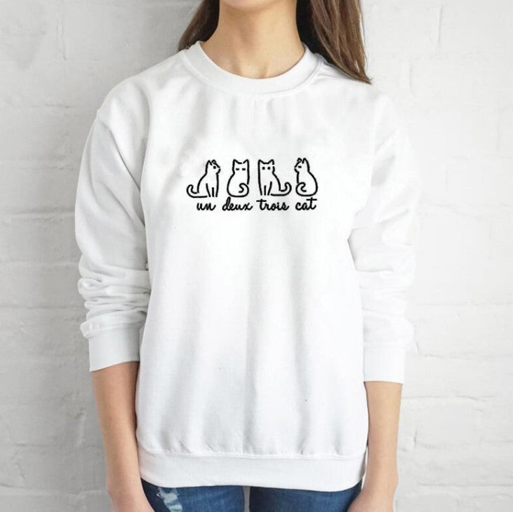 Fashionable Casual Round Neck Sweater