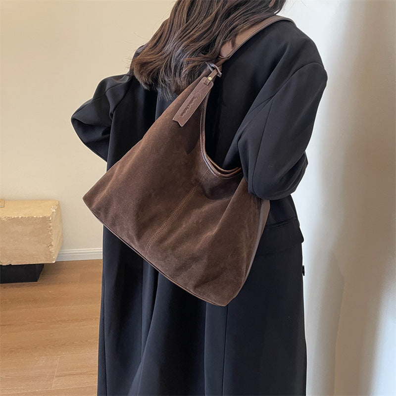 Stylish Minimalist And Laid-back Large-capacity Tote Bag For Women