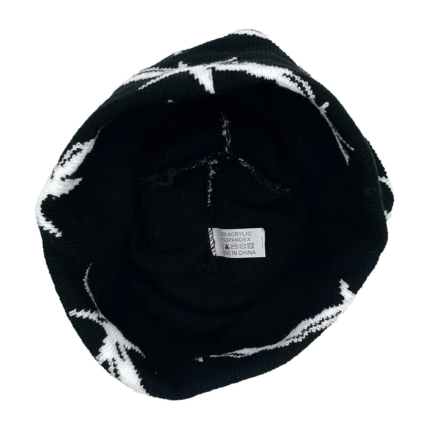 Outdoor Keep Warm Double Jacquard Knitted Hat Men's And Women's Hats