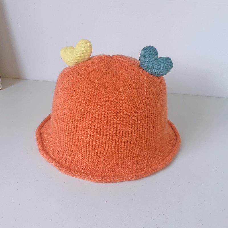 Cute Spring And Autumn Knitted Bucket Hat