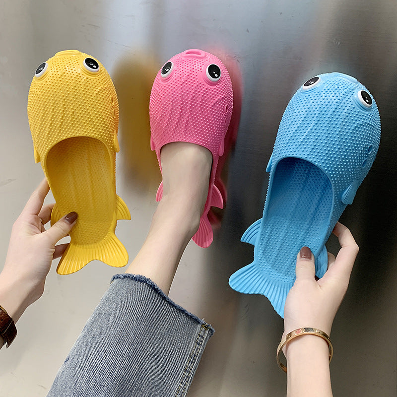 Creative Funny Soft Bottom Puffer Fish Slippers