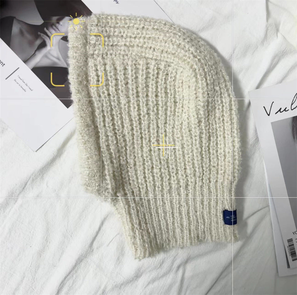 One-piece Bib Pullover Hat