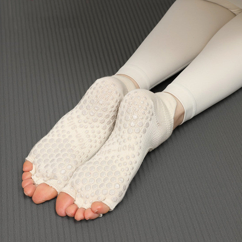 New Sports Yoga Split Finger Non-slip Five-finger Socks