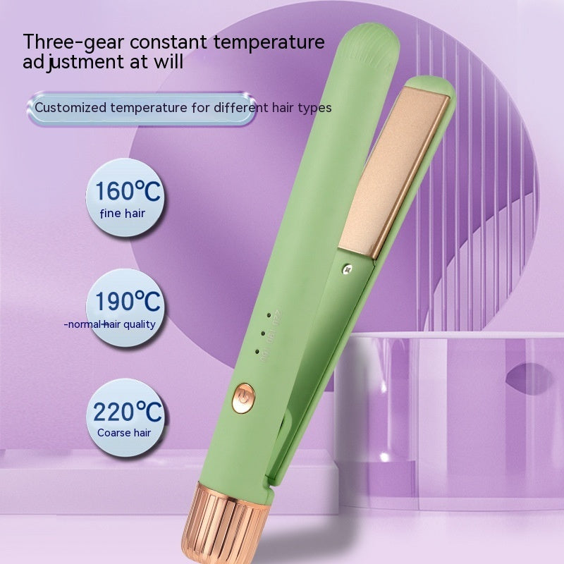 Mini Portable Two-in-one Small Hair Straightener