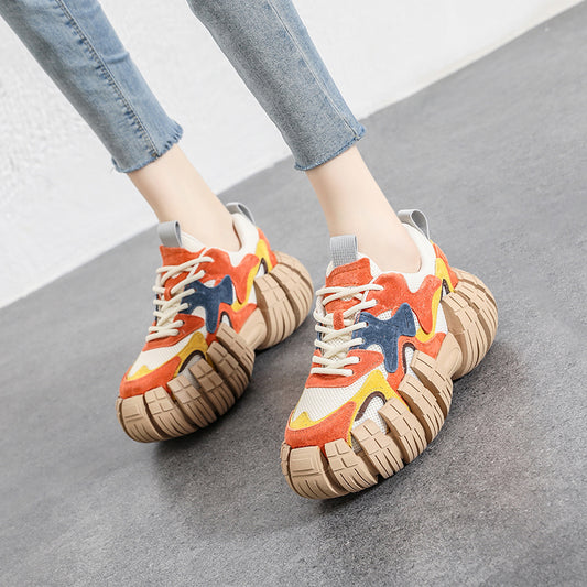 Women's Breathable Sports Leisure Tire Shoes
