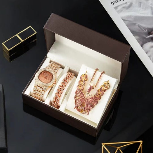 Three-Piece Gift Box Quartz Watch