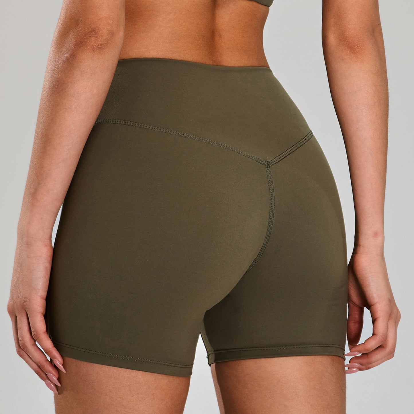 Nude-feel Quick-drying Breathable Yoga Shorts