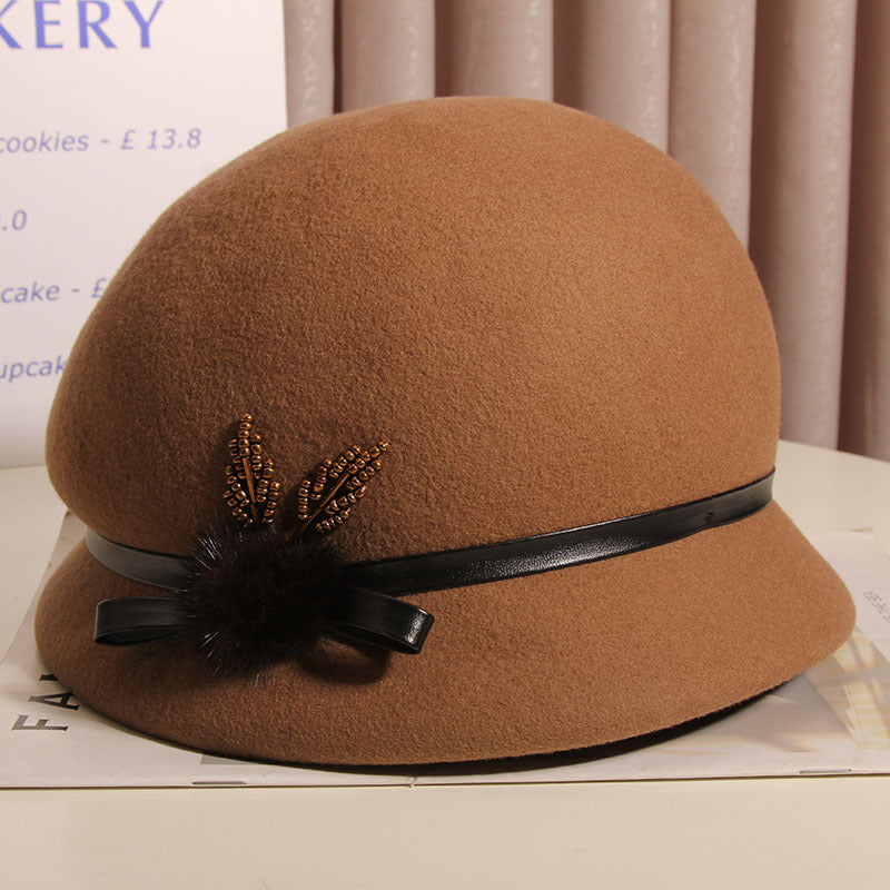 Autumn And Winter Small Brim Fisherman Basin Hat