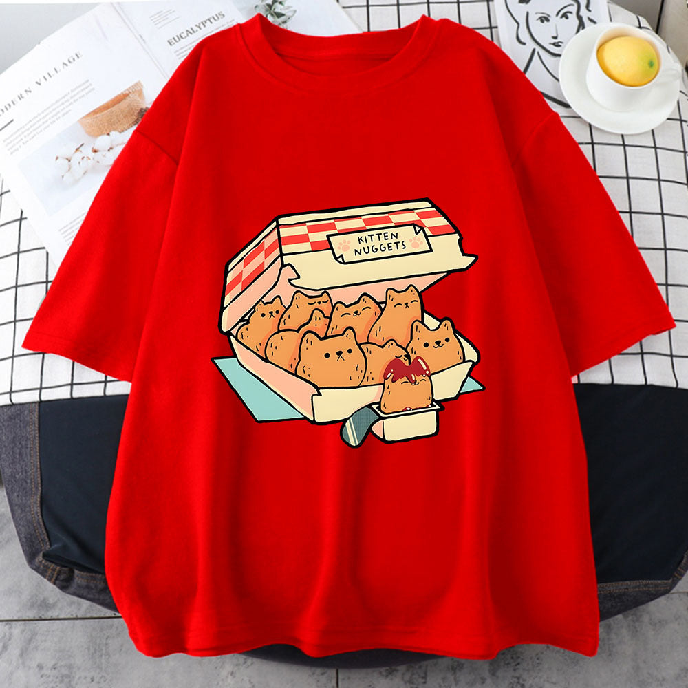 Cute Cat Biscuits Dipping Sauce Print