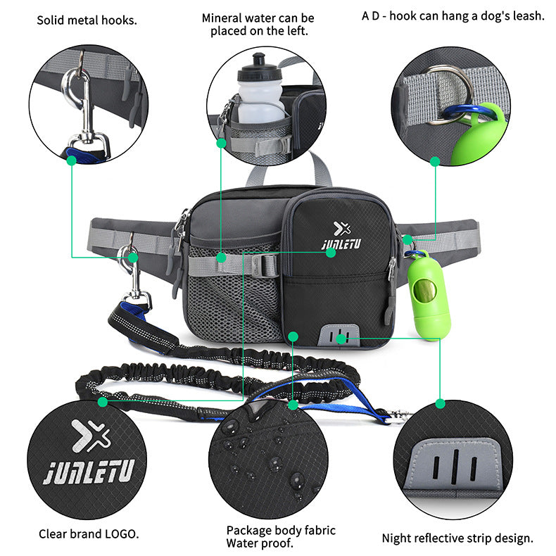 Explosion-proof Hand Holding Rope Reflective Motion Walking Dog