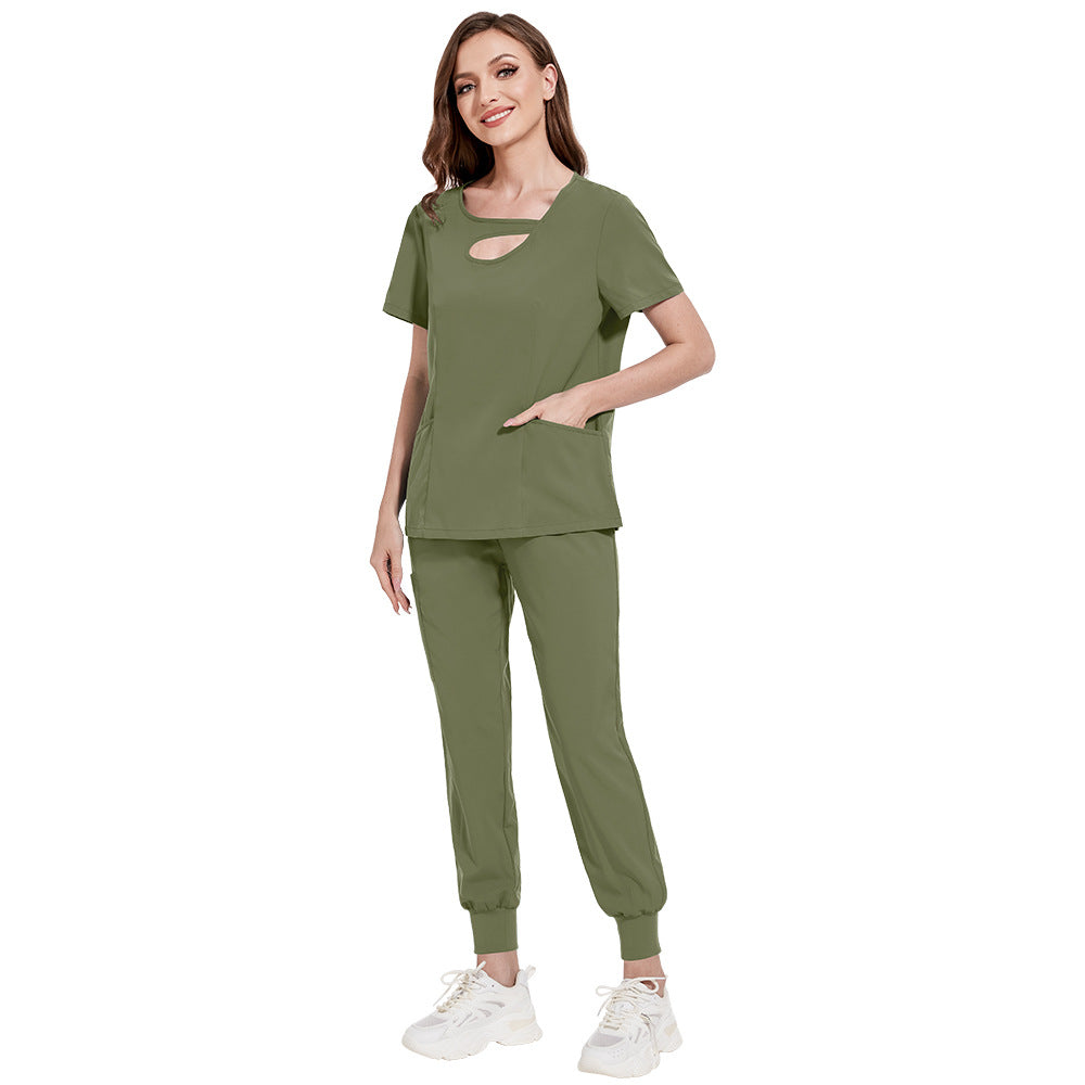 Beauty Salon Caregiver Work Uniform