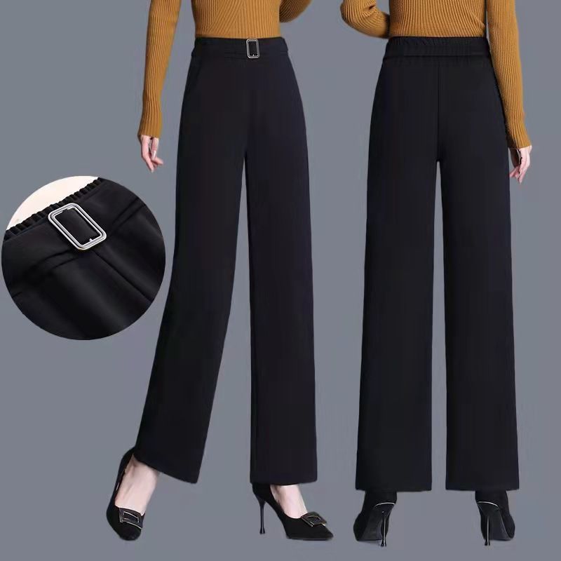 Women's New Elastic Wide Leg Pants