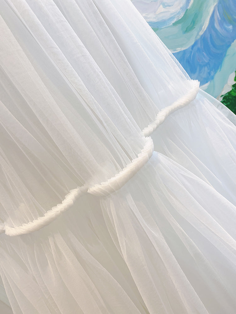 Small French First Love Puffy Skirt Mesh