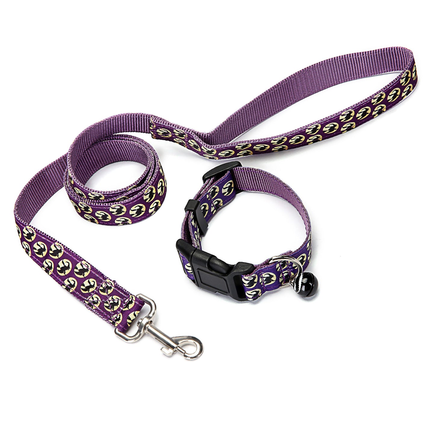 Dog Collar Traction Rope Traction Suit Pet Bell Collar
