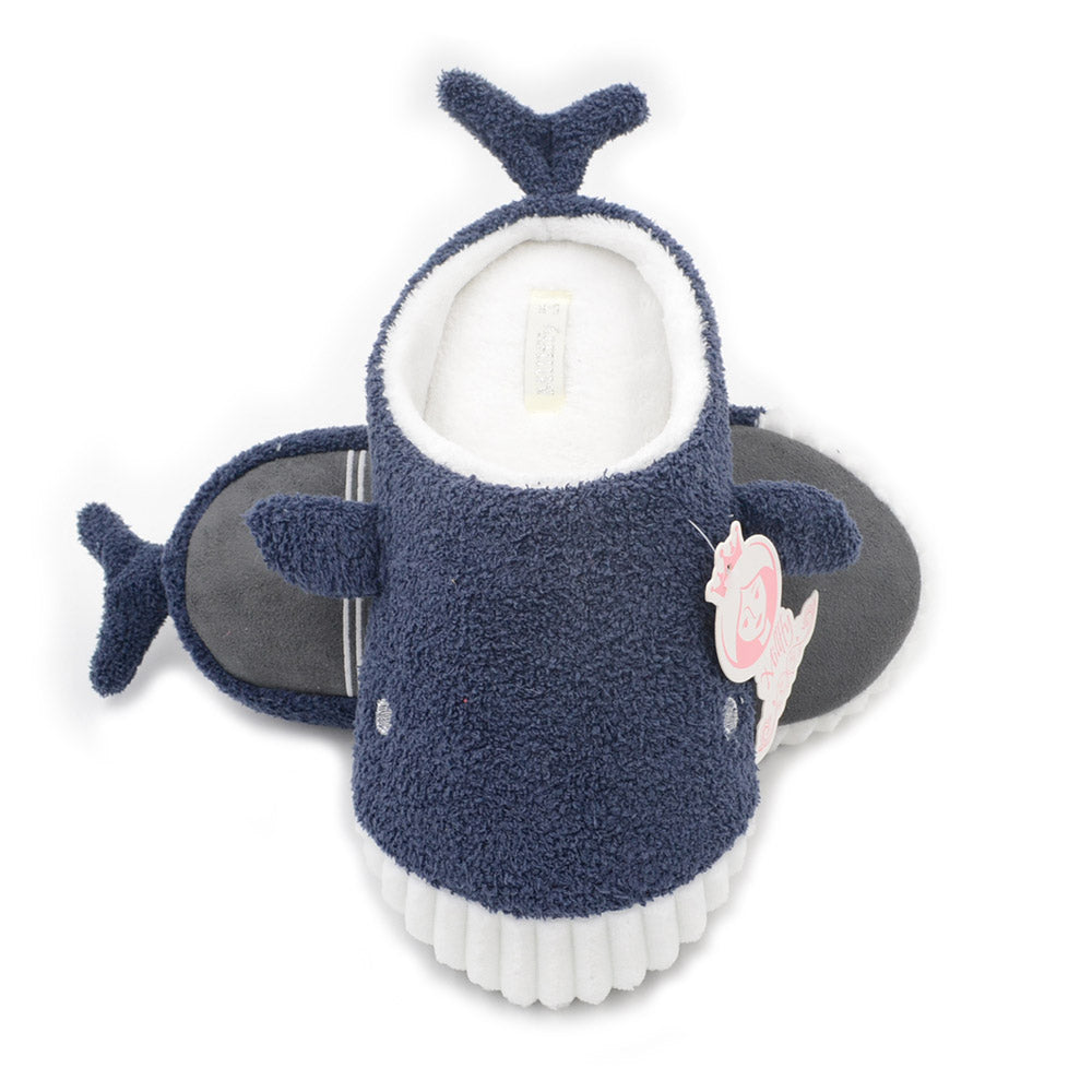 Daimeng Soft Climbing Whale Warm Home Slippers