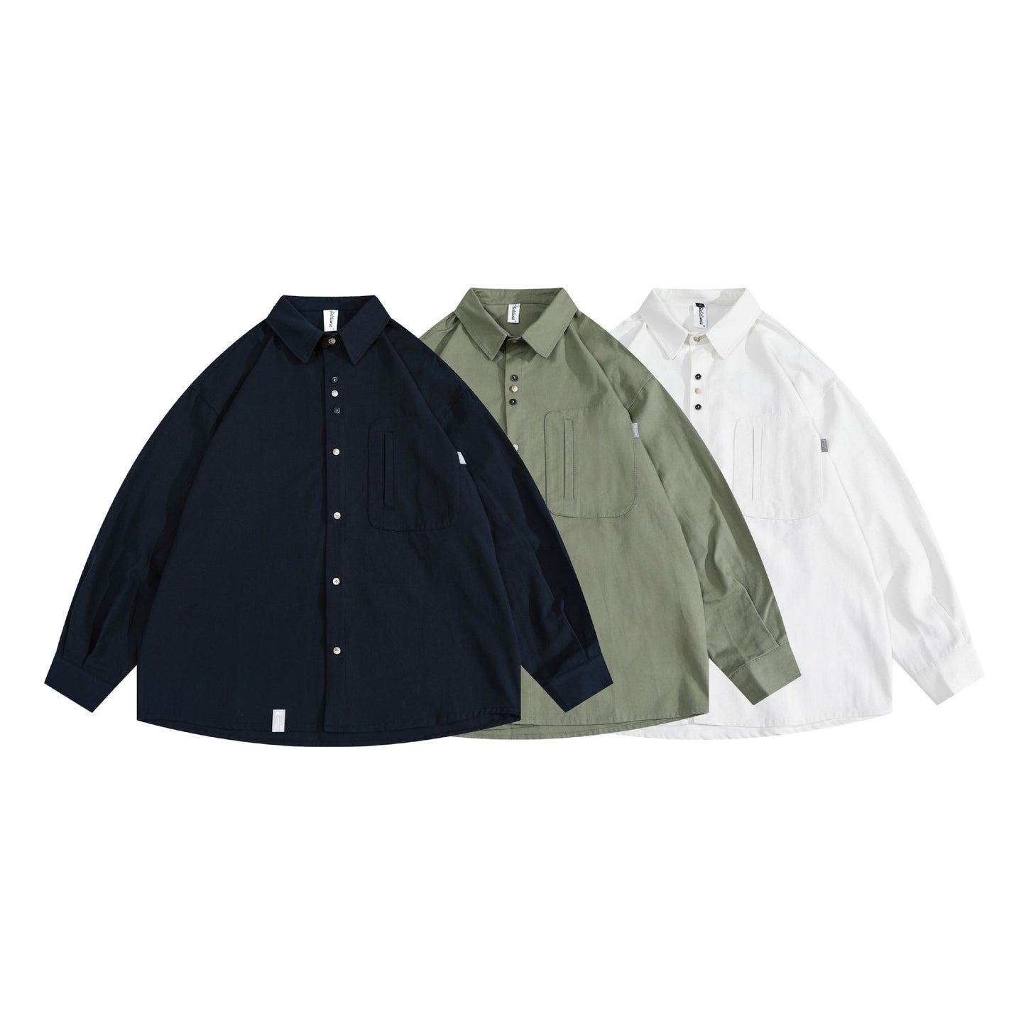 Men's Japanese Pu Shuai Casual Overshirt