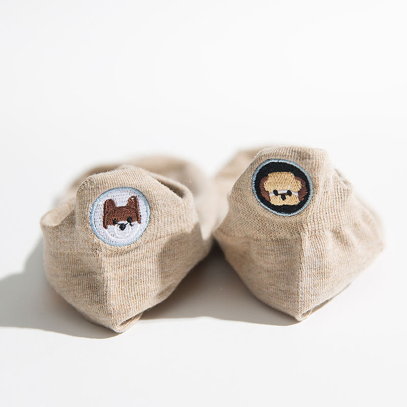 Women's Breathable Embroidered Japanese Socks