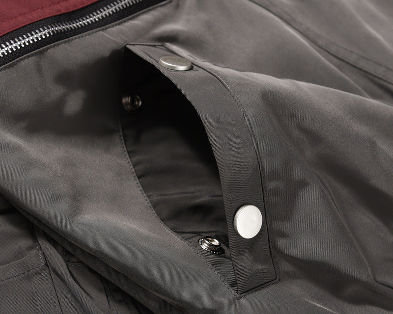 High Street Fashion Multi-functional Splice Functional Jacket