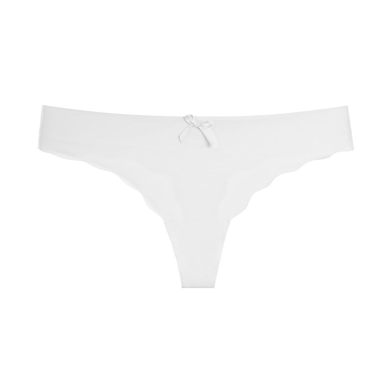 Women's Thong Elastic One-piece Seamless T-pants