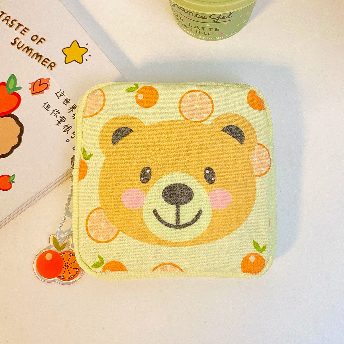 Cute Japanese Portable Cosmetic Lipstick Storage Bag