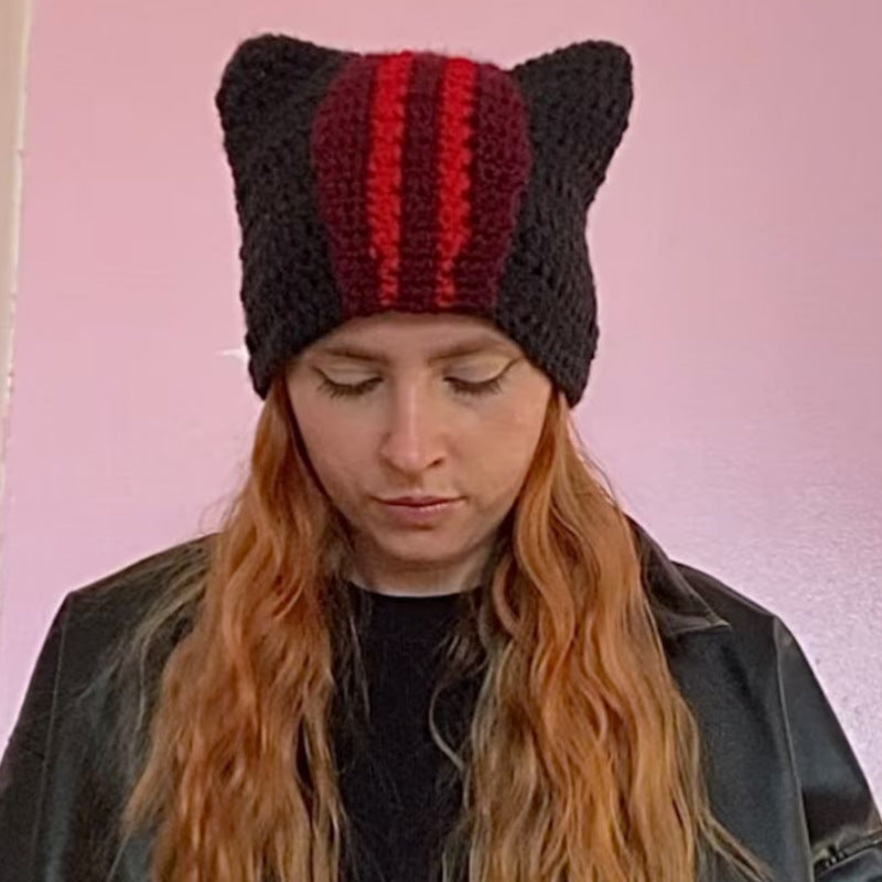 Personality Fashion Striped Retro All-matching Hat