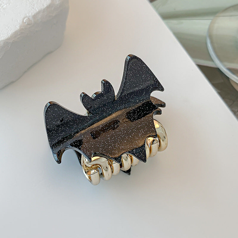 Bat Alloy Style Grip Hair Tie Back Head Updo