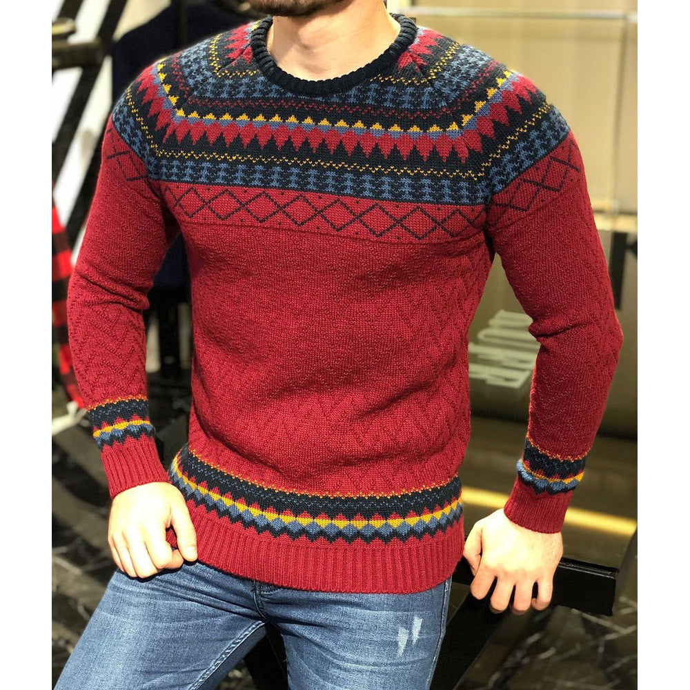 Jacquard Pullover Base