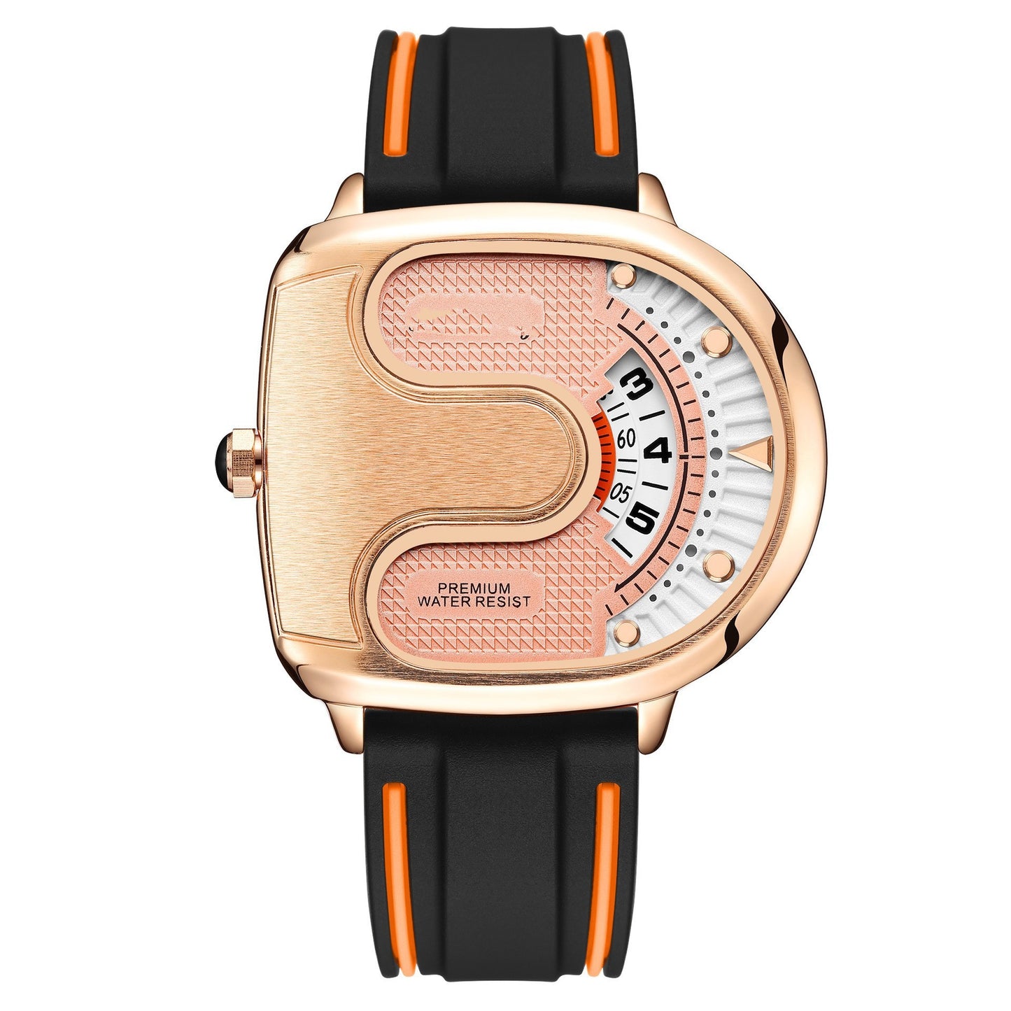 Sports And Leisure Large Dial Men's Quartz Watch