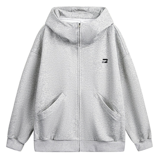 Retro Sports Embroidered Hoodie Men And Women