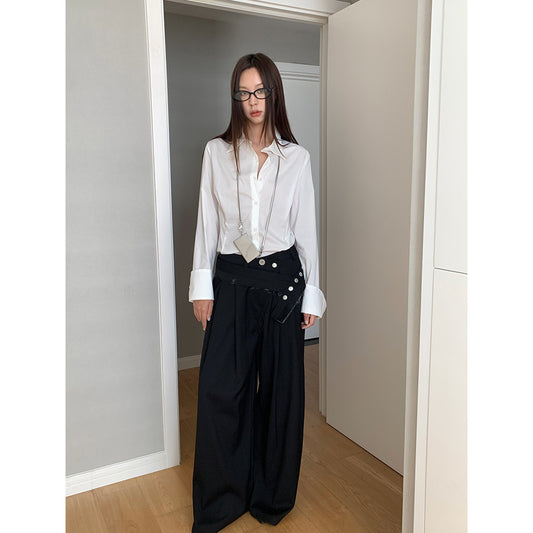 Women's Loose Wide-leg Pants
