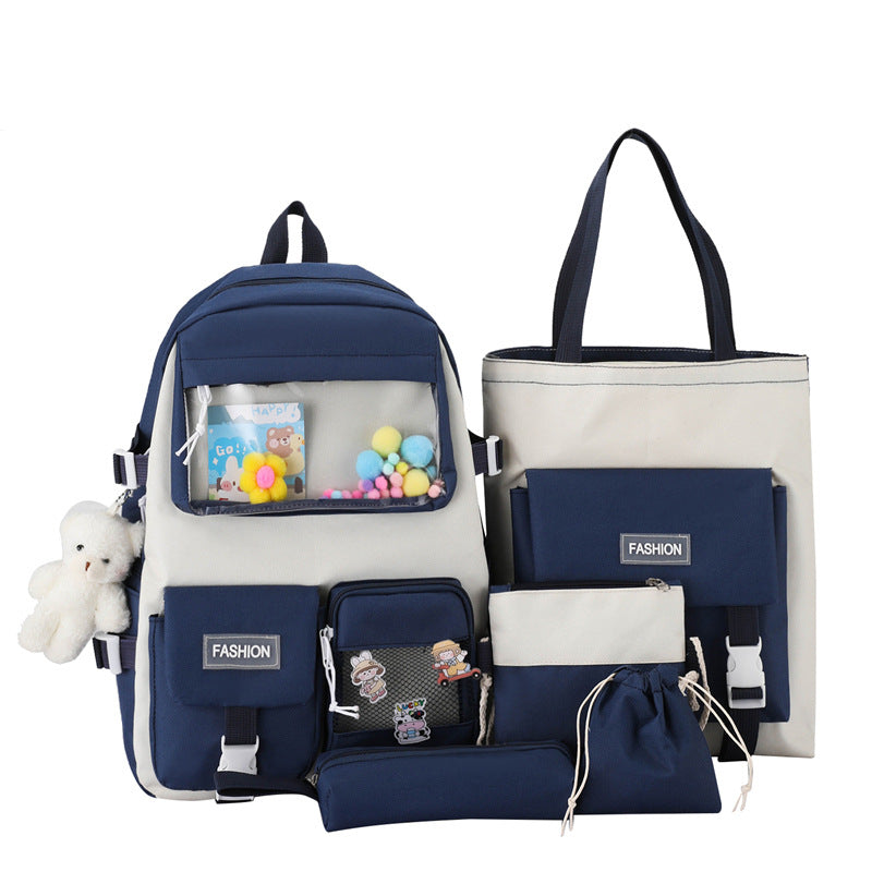 Portable Backpack For Middle School Students On Campus
