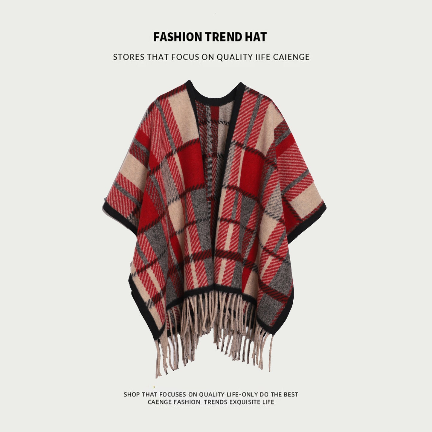 Women's Super Thick Casual Cape Coat