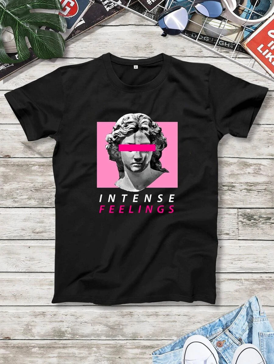 Xiyin Hot Print Women's Short Sleeve T-shirt
