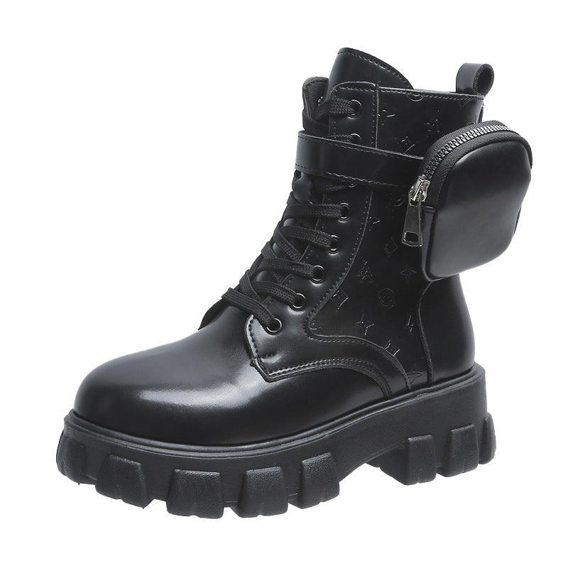 Martin Boots New Female Autumn Thick-soled British Style
