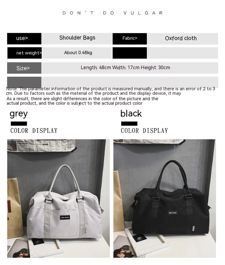 Lightweight Simple Foldable Travel Exercise Fitness Handbag