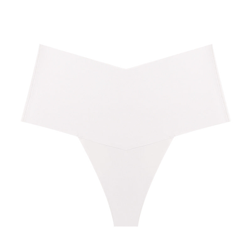 Women's Seamless Ice Silk Cotton Crotch Underwear