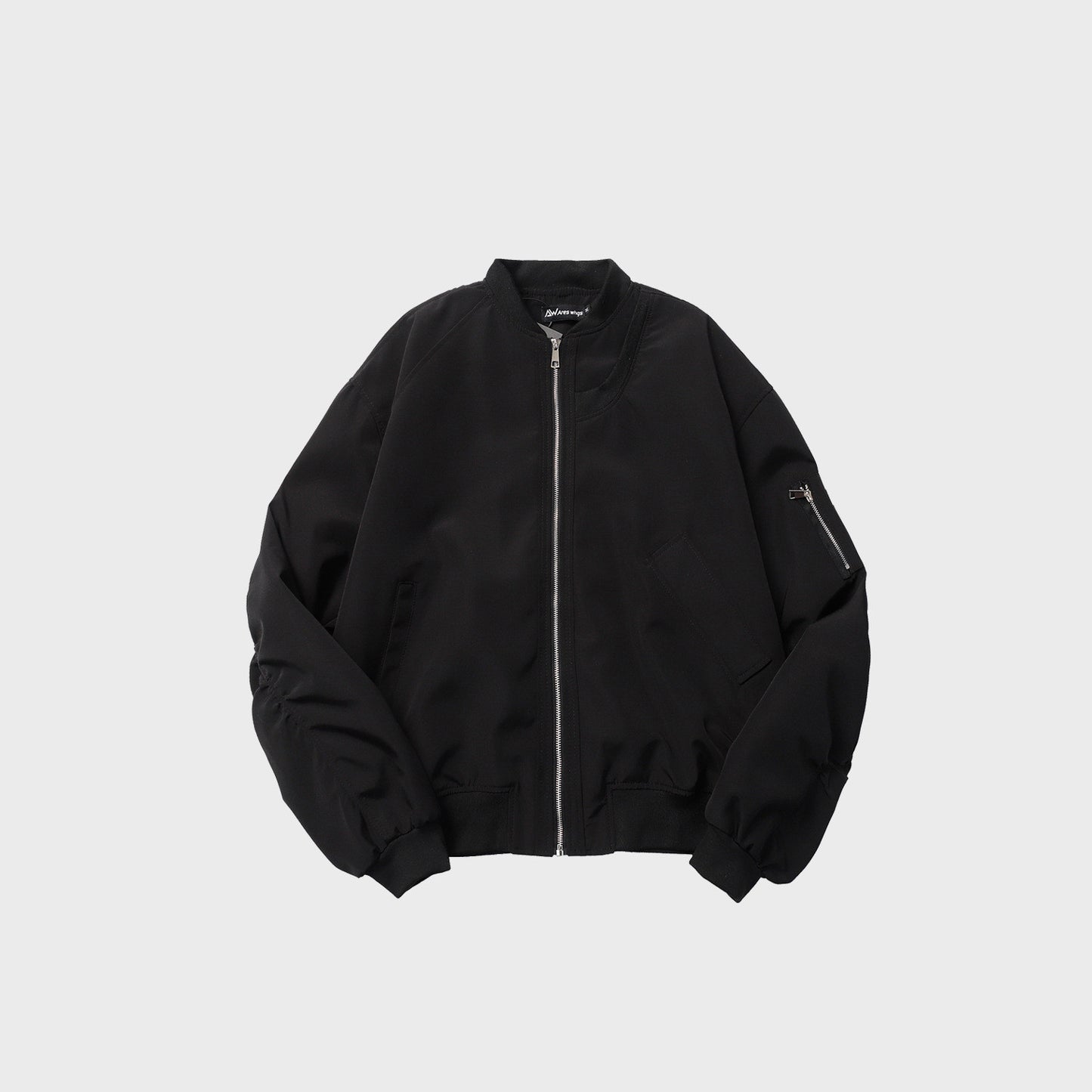 Simple Reflective Letters Thin And All-matching Casual Men And Women Couple Jacket